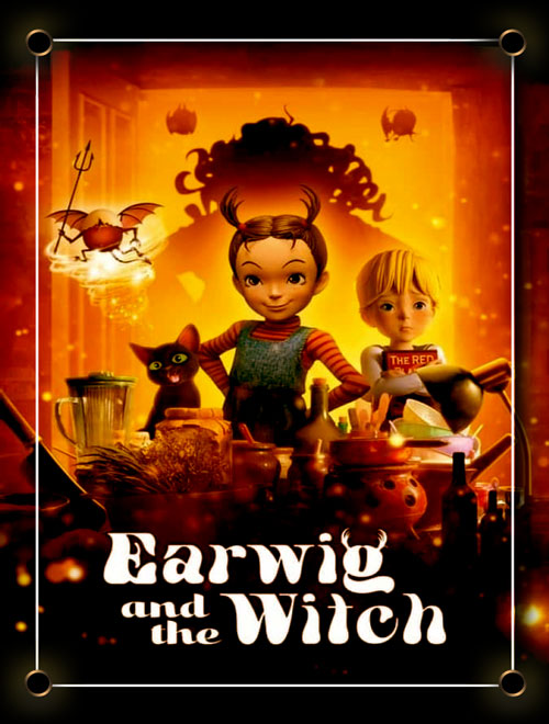 دانلود انیمیشن ایرویگ و ساحره Earwig and the Witch (2020)