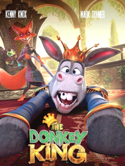 دانلود انیمیشن The Donkey King با دوبله فارسی (الاغ شاه) 2018
